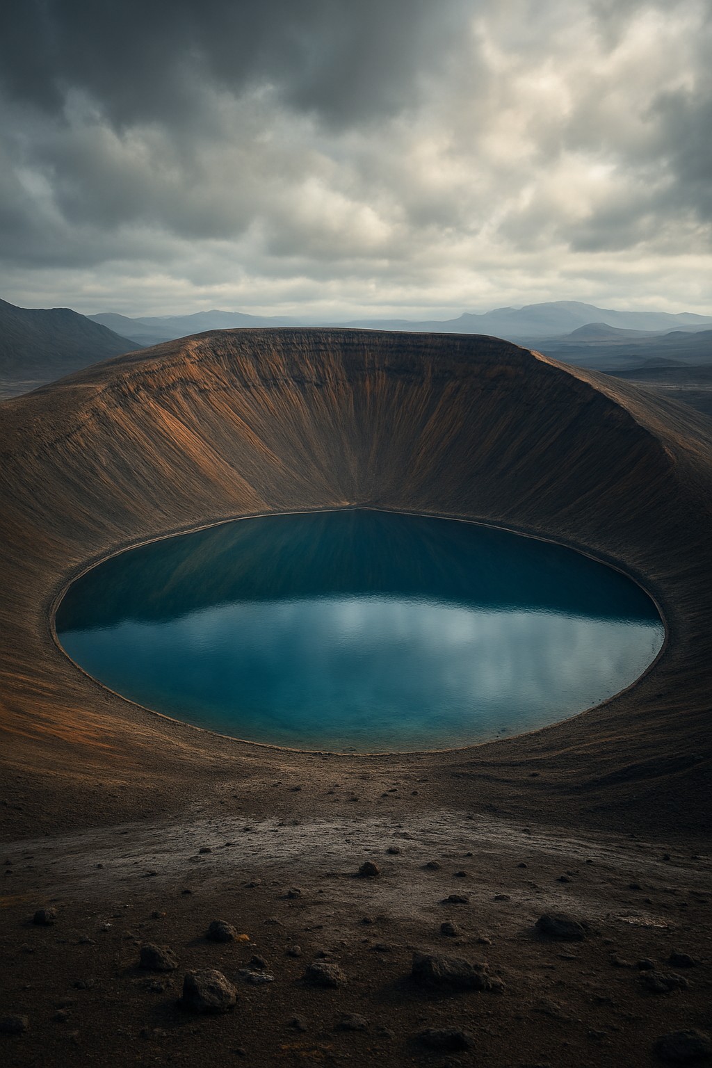 Antropeo illustration for Hverfjall Crater — Remastered