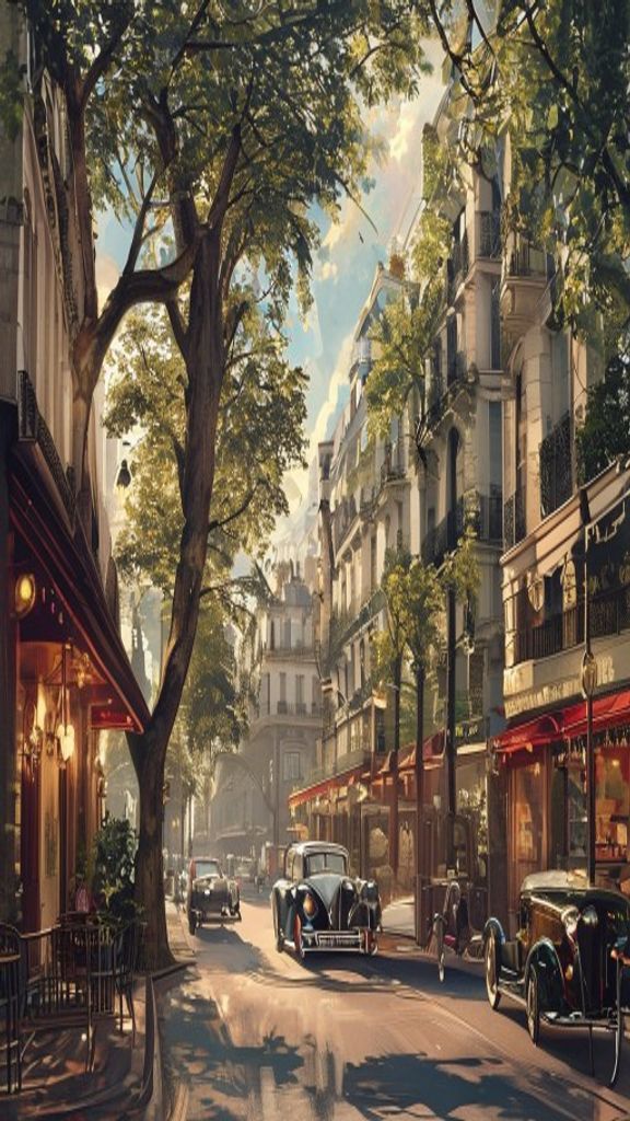 Illustration of Bandung, Indonesia, known as the Paris of Java