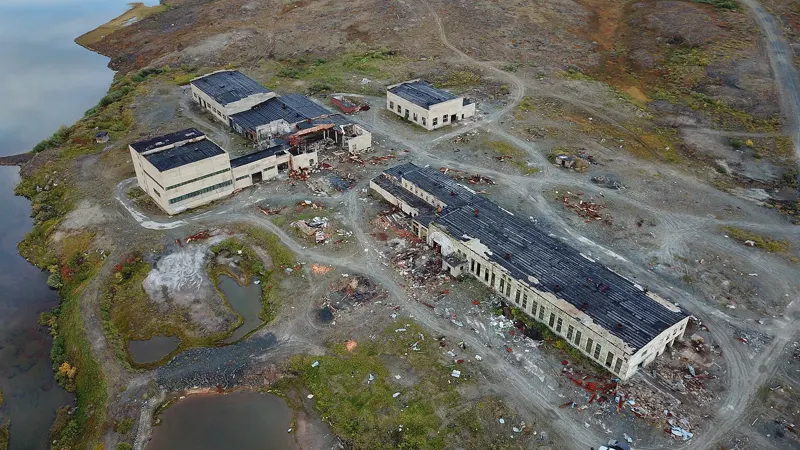 The site of the Kola Superdeep Borehole on the Kola Peninsula, Russia, photographed in 2020