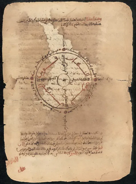 An old manuscript from the Mamma Haidara library in Timbuktu, Mali (Library of Congress image)