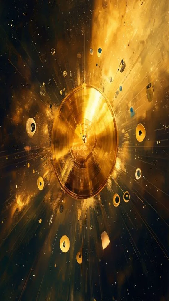 Illustration: Voyager Golden Record